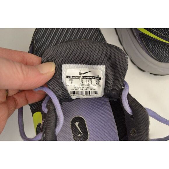 Nike Lunar Fly 3 TRL Women's 9 Gray Purple Running Shoes - Picture 12 of 12